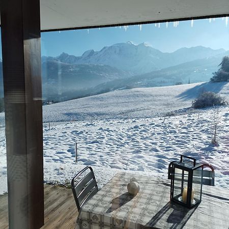 Rez De Chaussee Tres Calme Vue Mont-Blanc Combloux Eksteriør billede