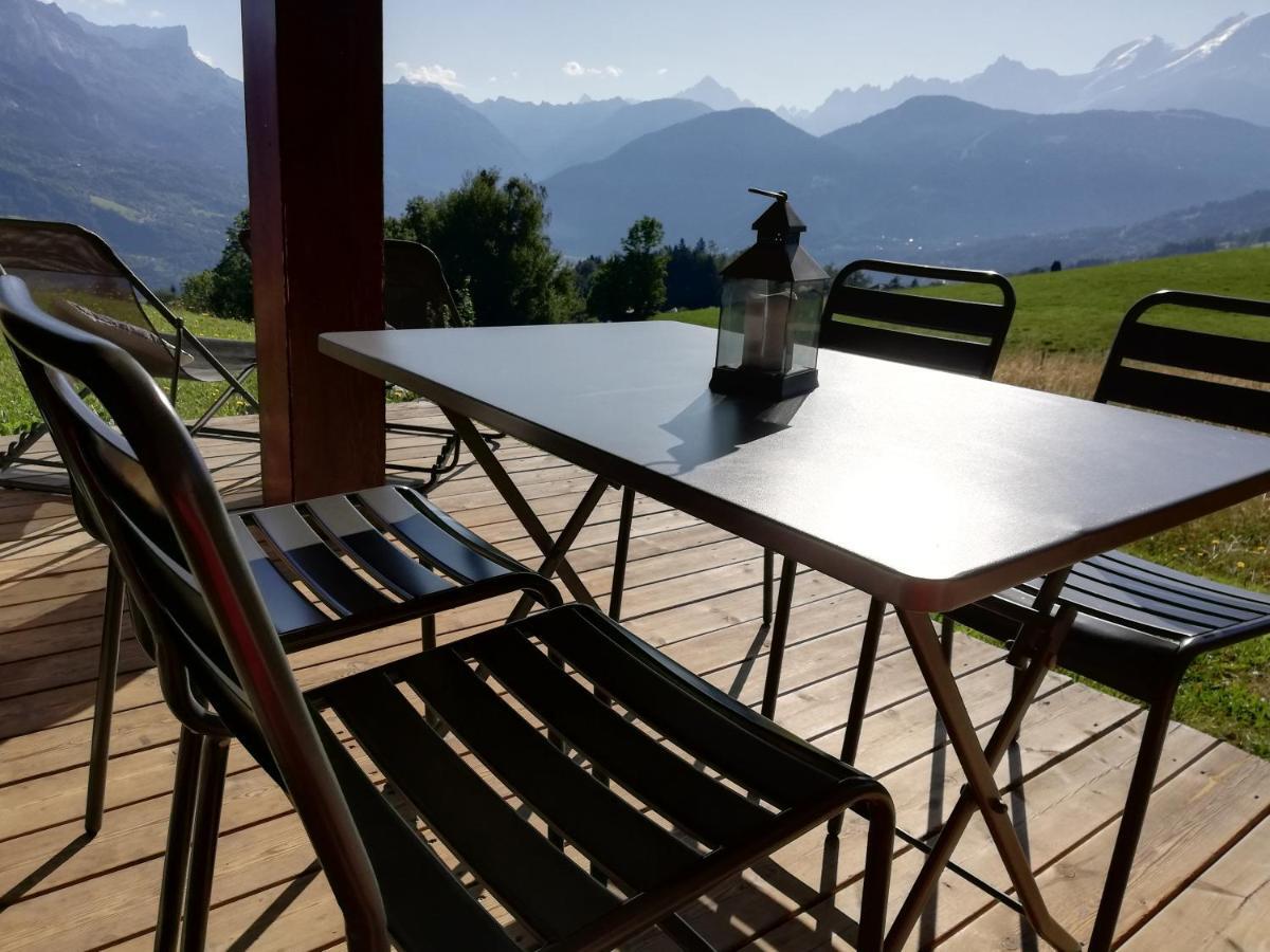 Rez De Chaussee Tres Calme Vue Mont-Blanc Combloux Eksteriør billede
